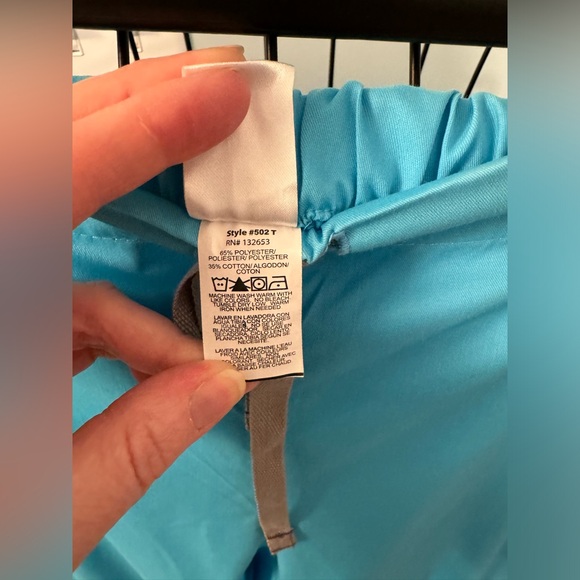 New Wonderwink Wonderwork Light Turquoise Women Scrub Pants 2X 2XL Tall 2XT T - Picture 6 of 10